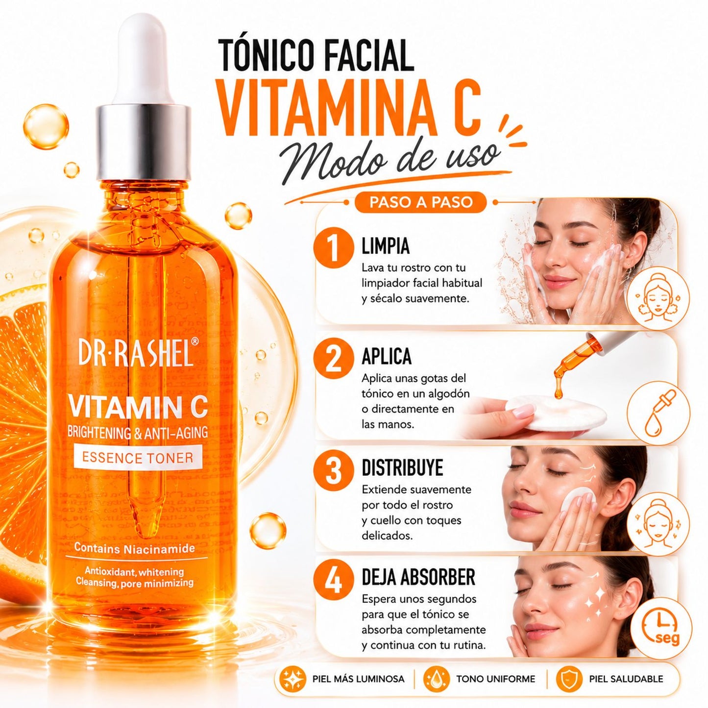 Tónico Facial Vitamina C 100 ml